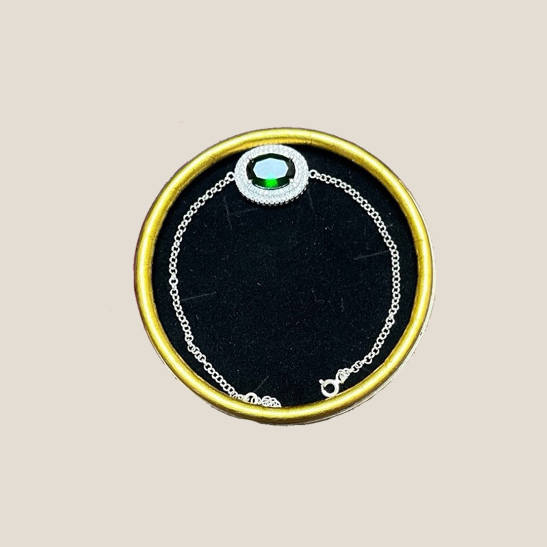 Pulsera ojo verde