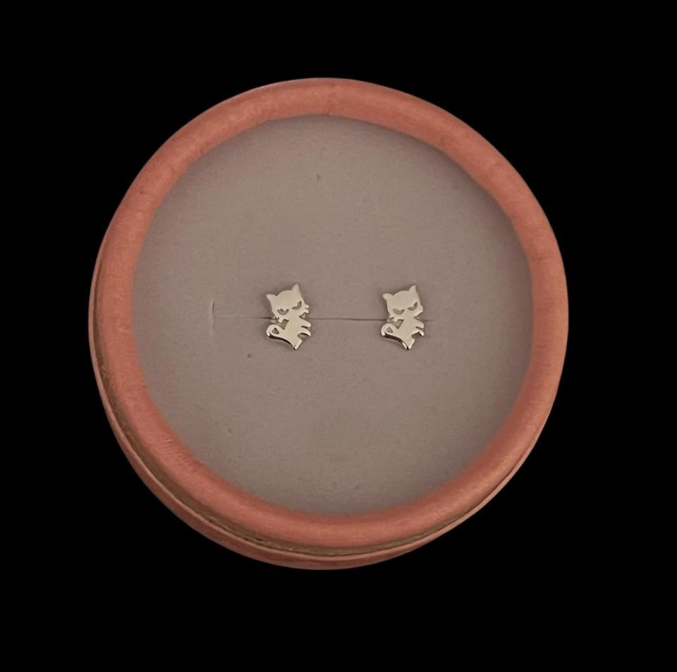 Aretes gatitos
